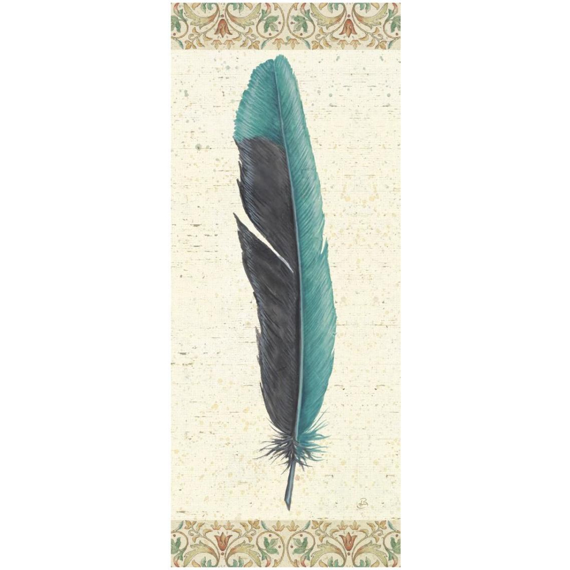 Feather Tales V -Paper Art-14&quotx32"