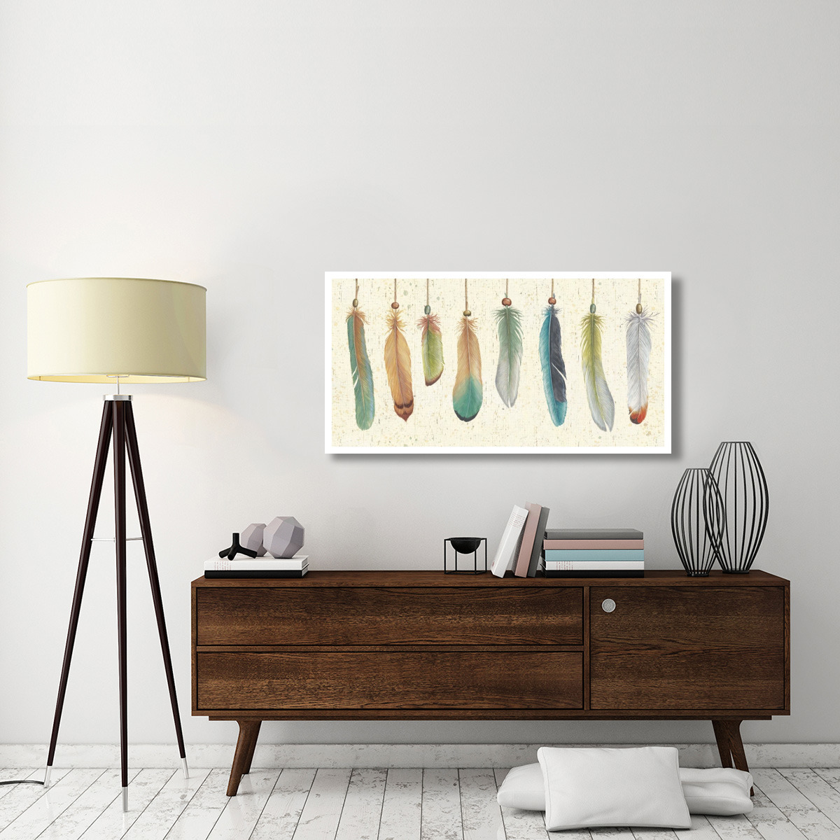 Feather Tales VIII -Paper Art-50&quotx26"