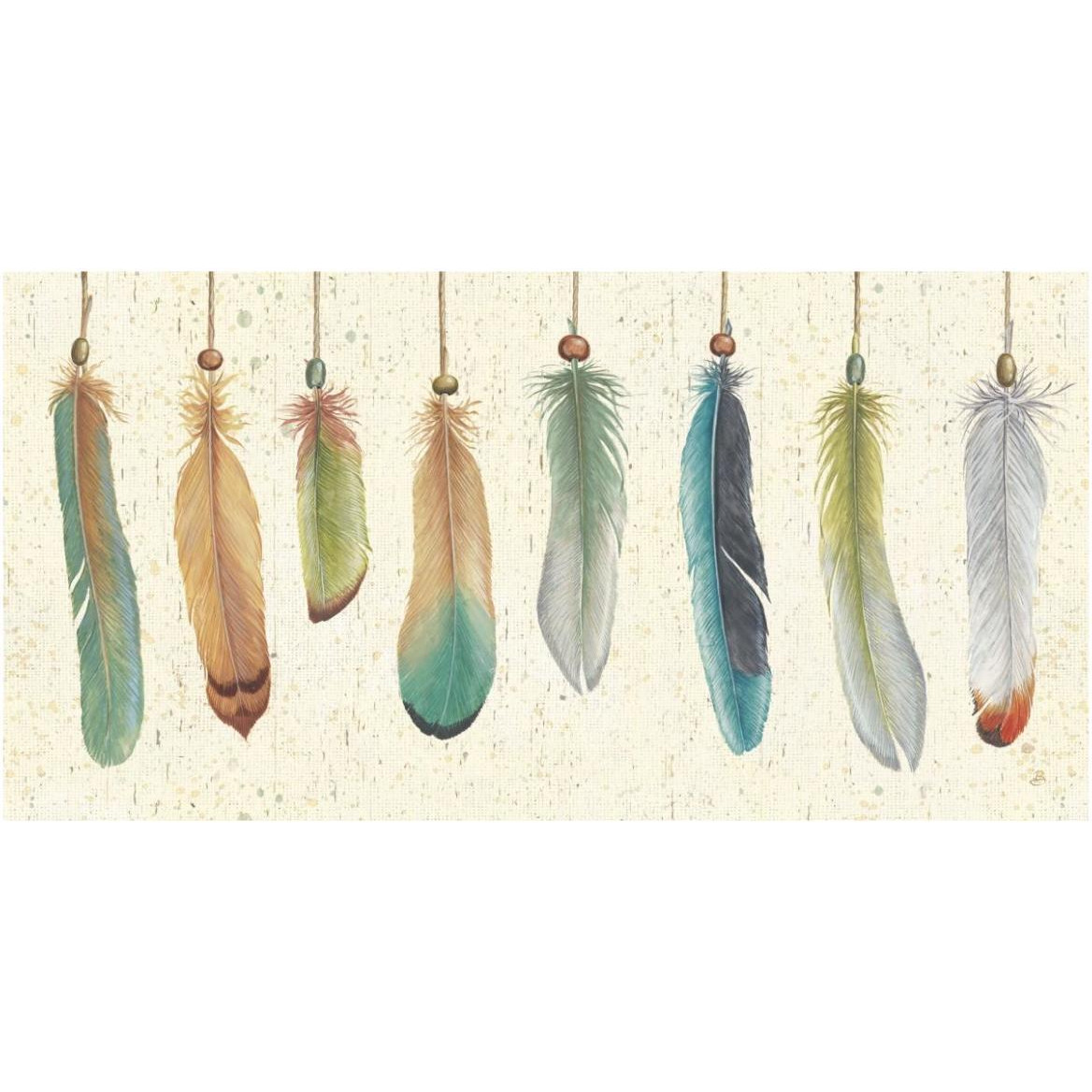 Feather Tales VIII -Paper Art-62&quotx32"