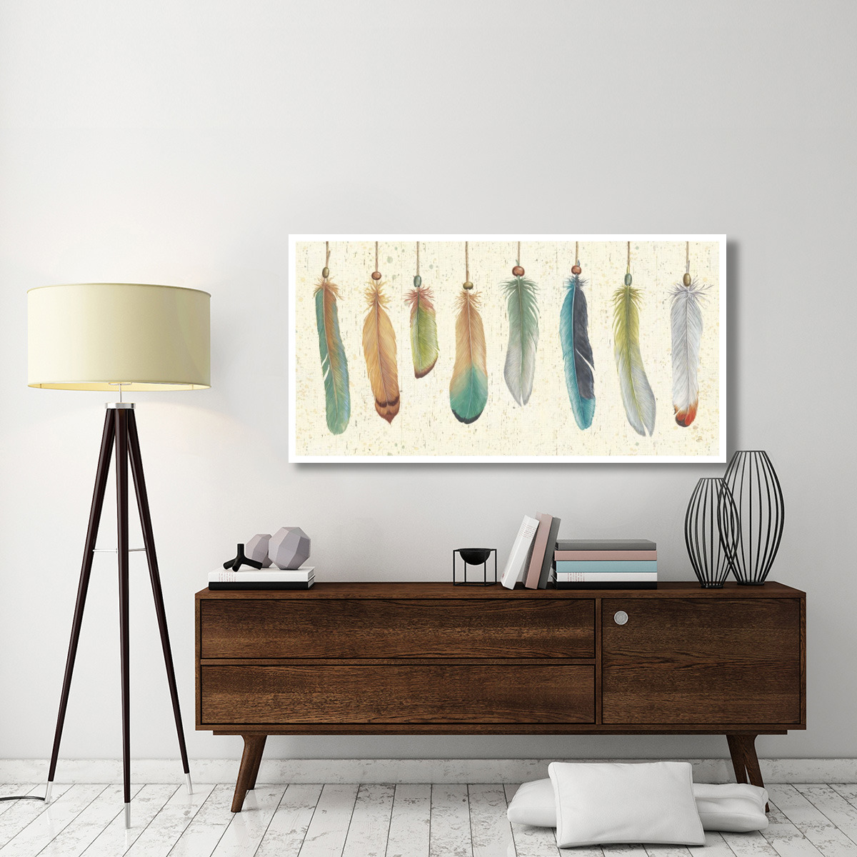 Feather Tales VIII -Paper Art-62&quotx32"