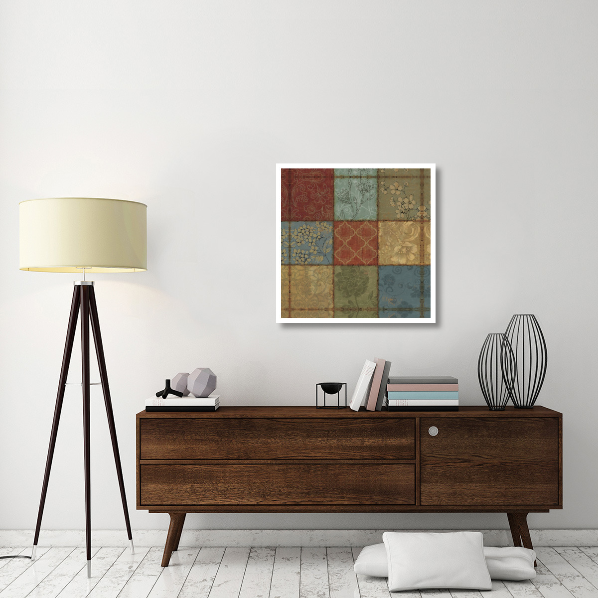 Barcelona I Layered -Paper Art-32&quotx32"