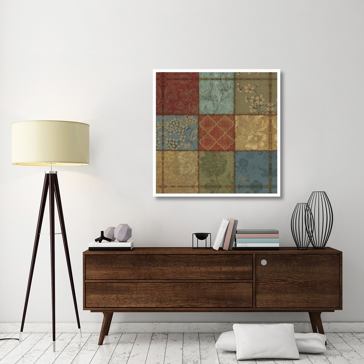 Barcelona I Layered -Paper Art-42&quotx42"