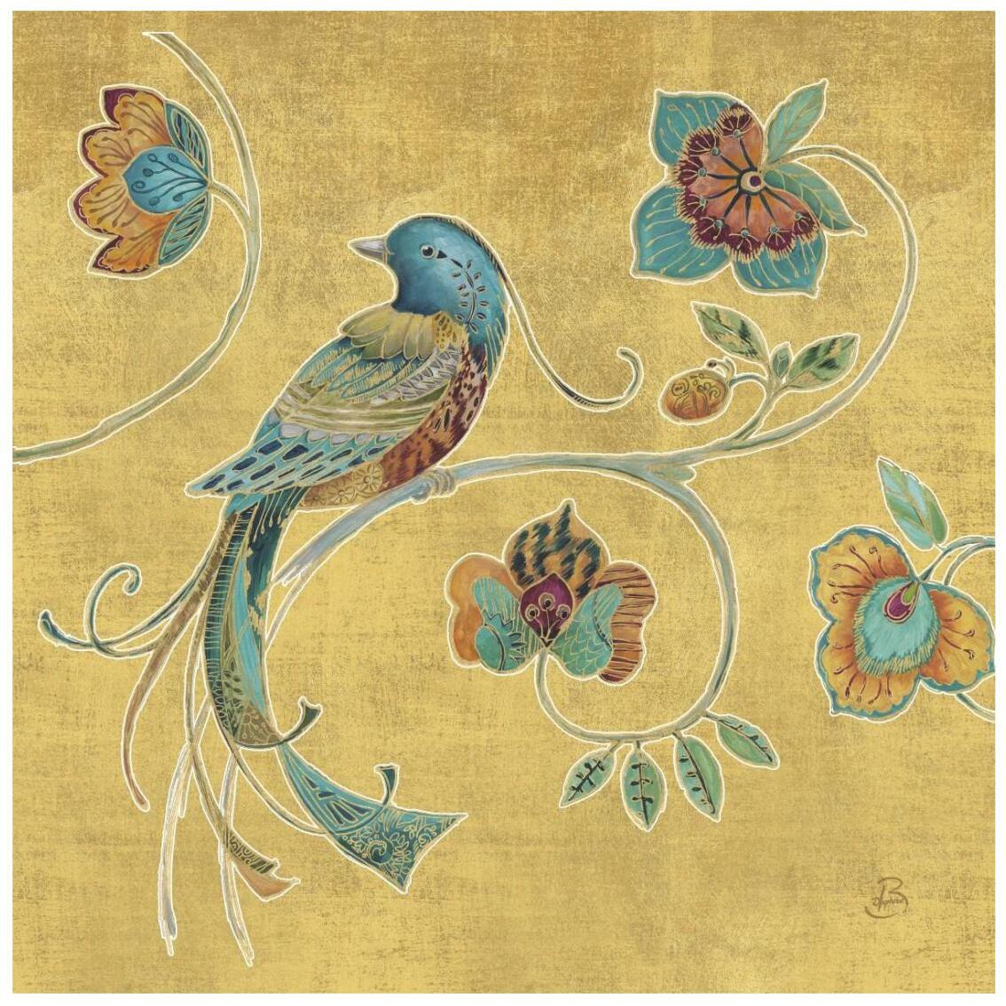 Bohemian Wings I -Paper Art-26&quotx26"