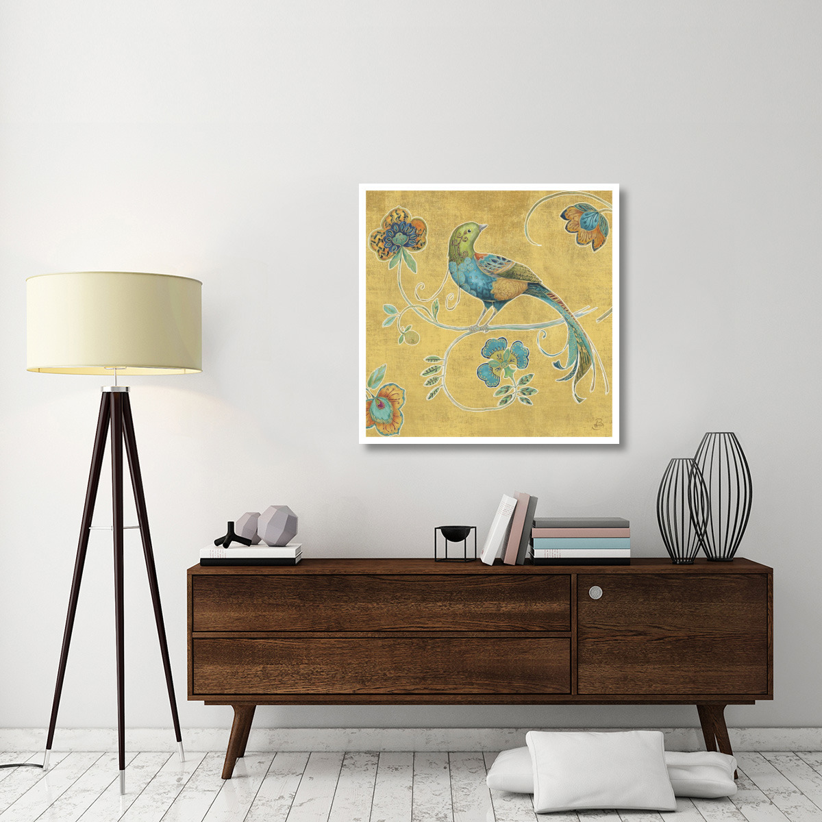 Bohemian Wings II -Paper Art-38&quotx38"