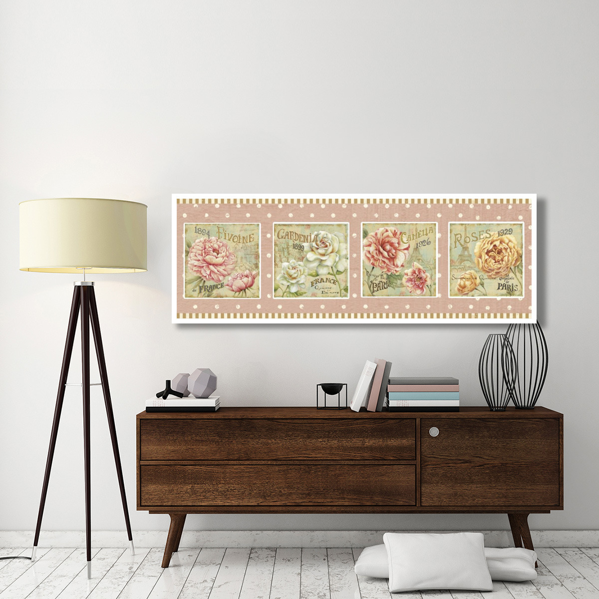 Concours Floral V -Paper Art-74&quotx26"