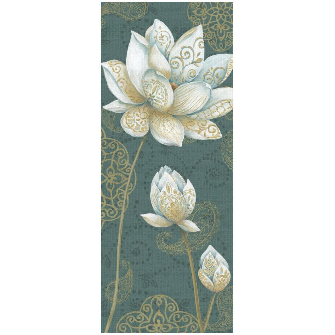 Lotus Dream IIB -Paper Art-22&quotx52"