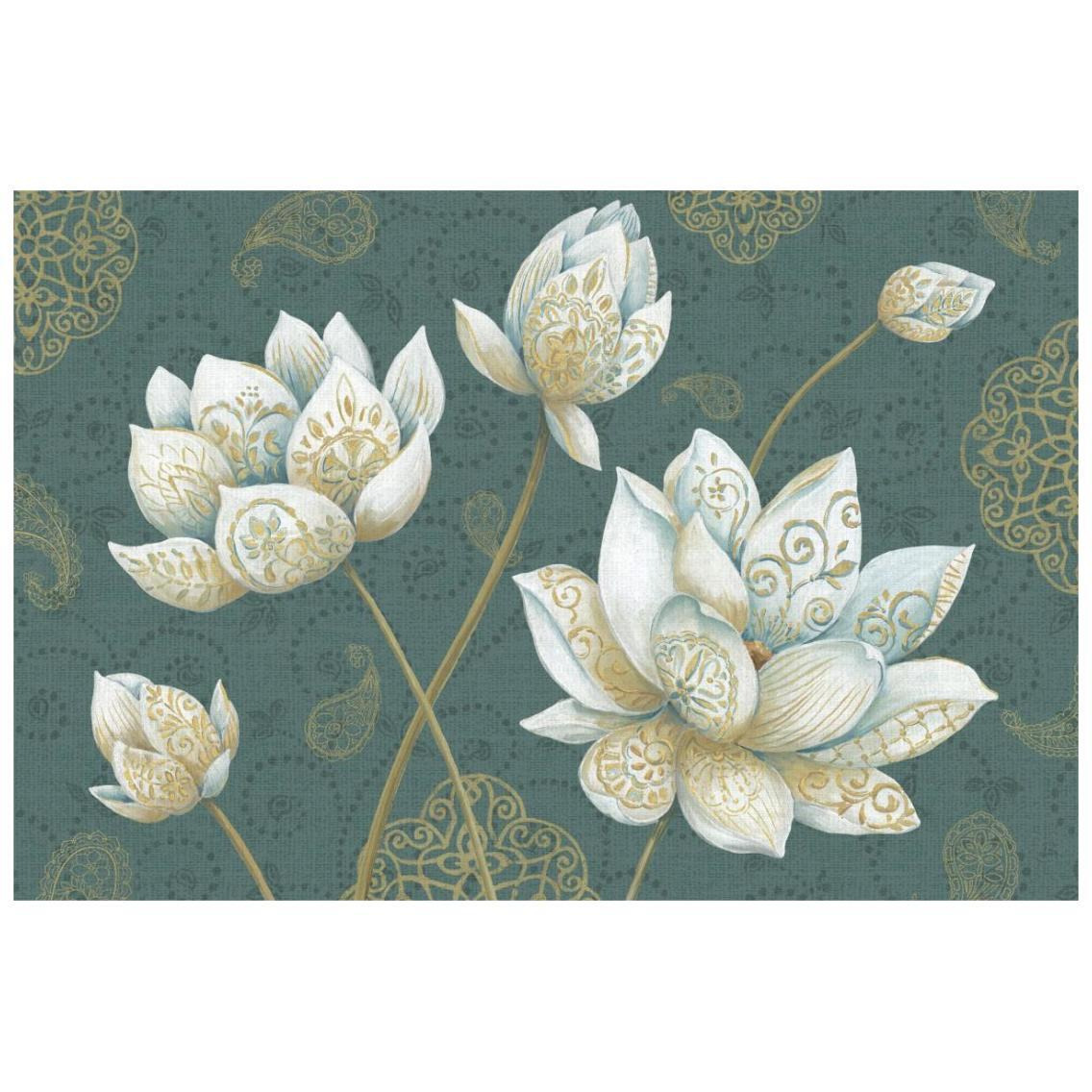 Lotus Dream IB -Paper Art-26&quotx18"
