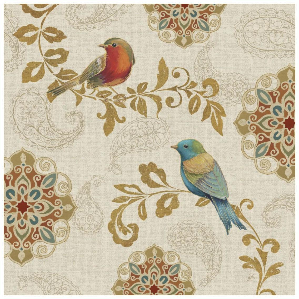Bird Rainbow IIIA -Paper Art-26&quotx26"