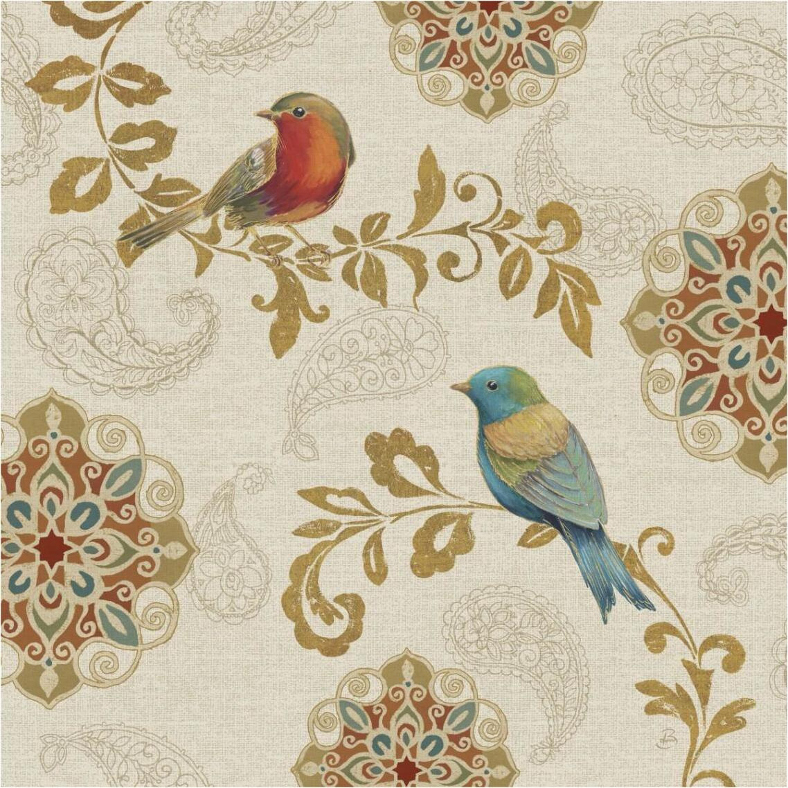 Bird Rainbow IIIA -Paper Art-38&quotx38"