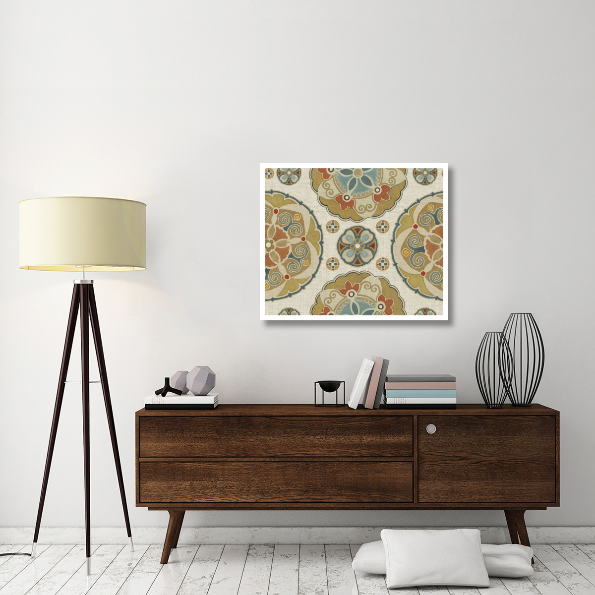 Spice Suzani Patterns I -Paper Art-38&quotx31.88"