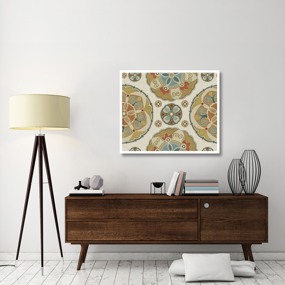 Spice Suzani Patterns I -Paper Art-42&quotx35.2"