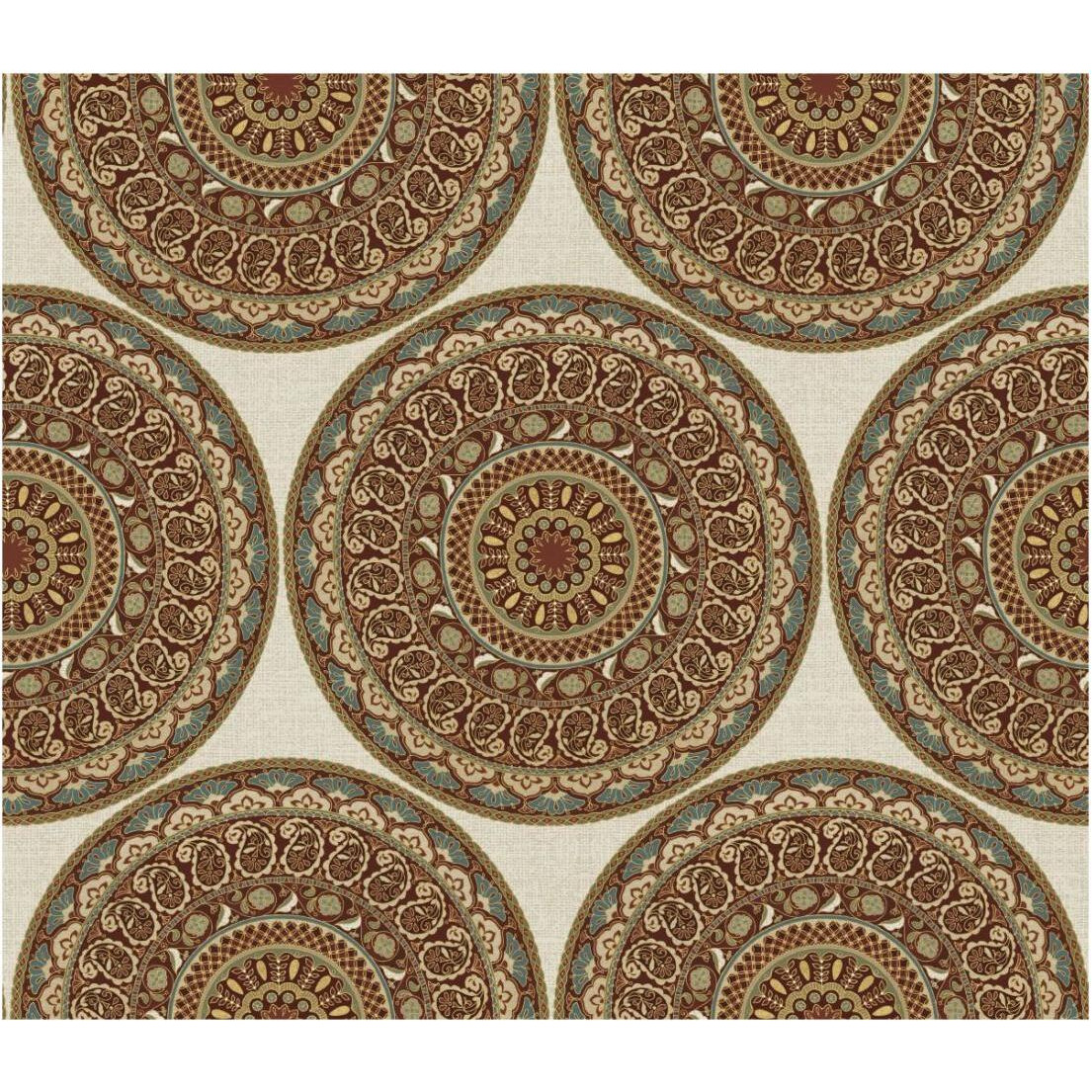 Mandala Road Pattern I -Paper Art-24&quotx21.14"