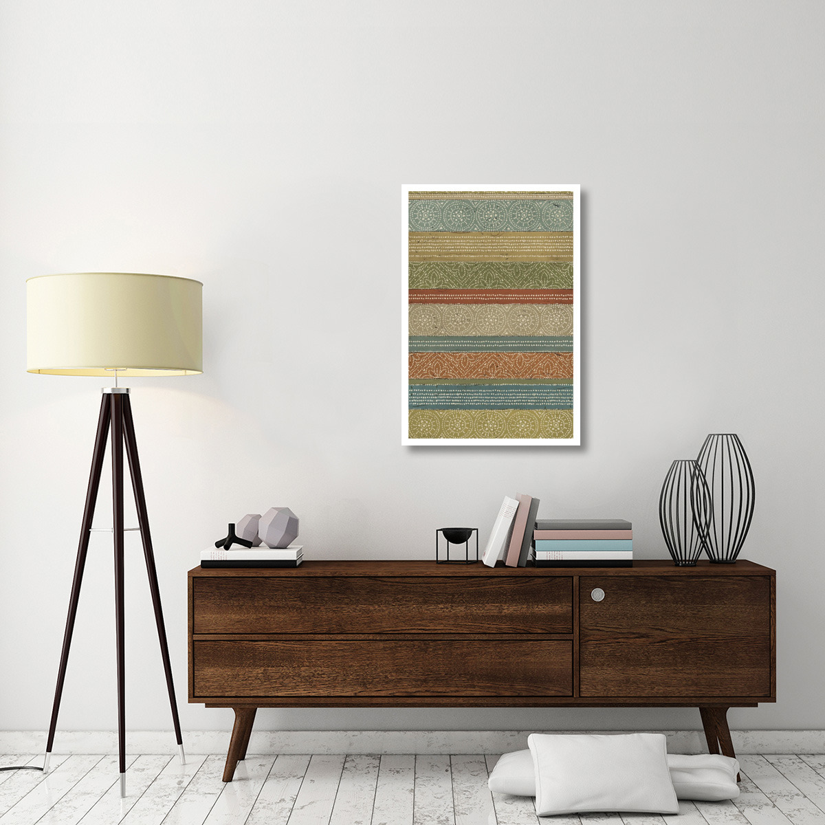 Batik Stripes II -Paper Art-26&quotx38"