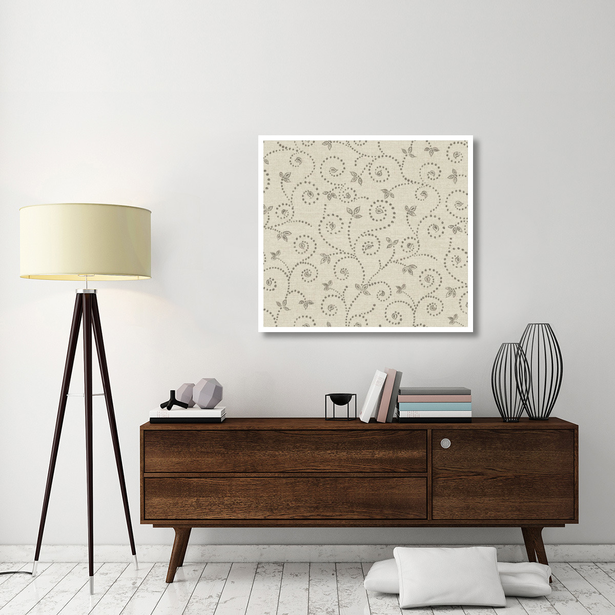 Batik IV Patterns -Paper Art-42&quotx38.4"