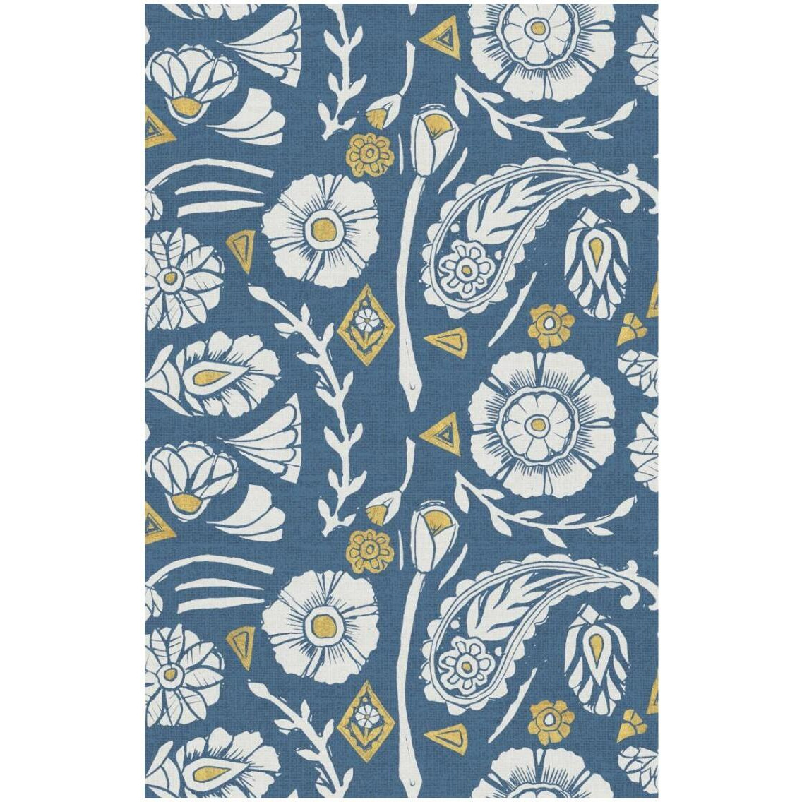 Nordic Woodcut Pattern X -Paper Art-22&quotx32"