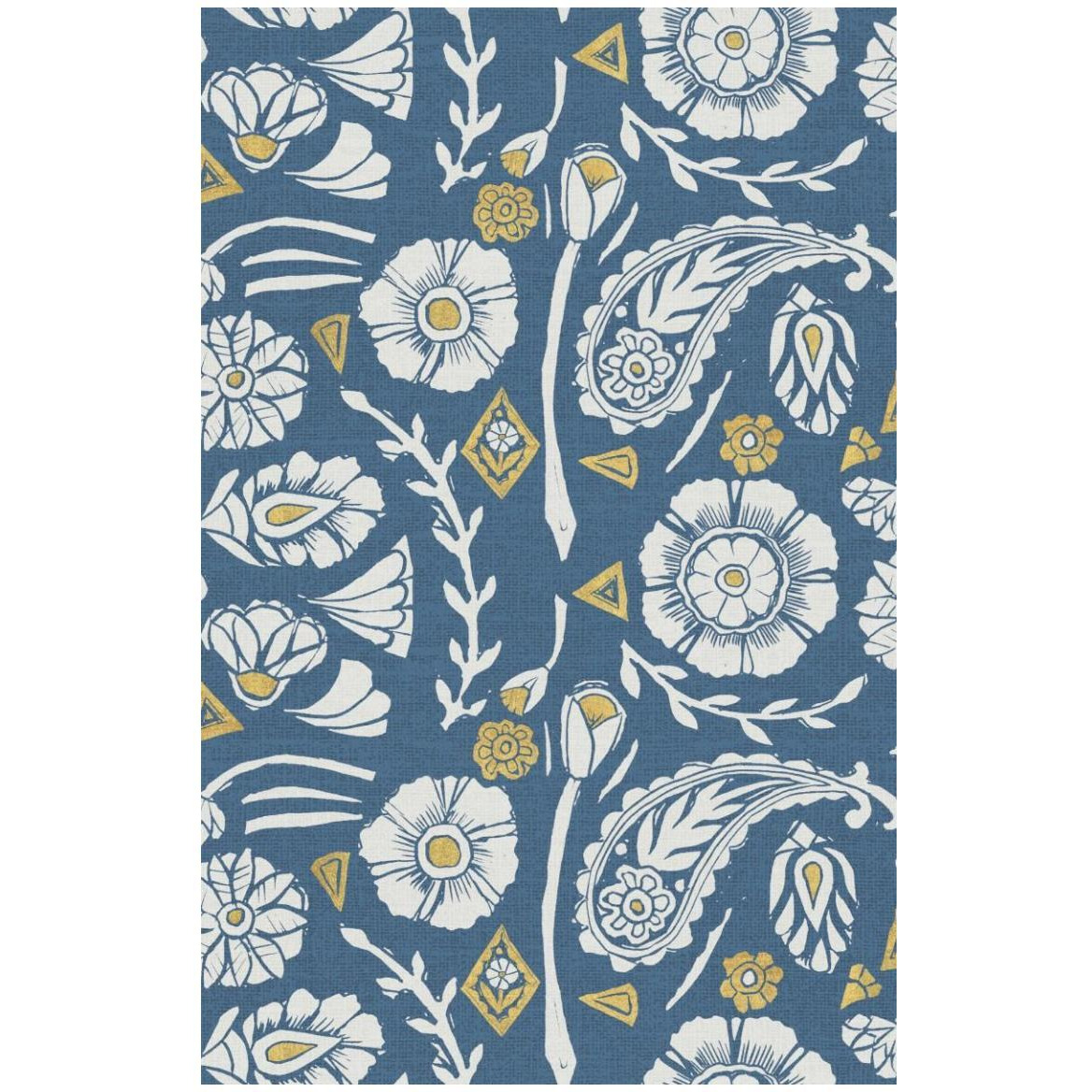 Nordic Woodcut Pattern X -Paper Art-34&quotx50"