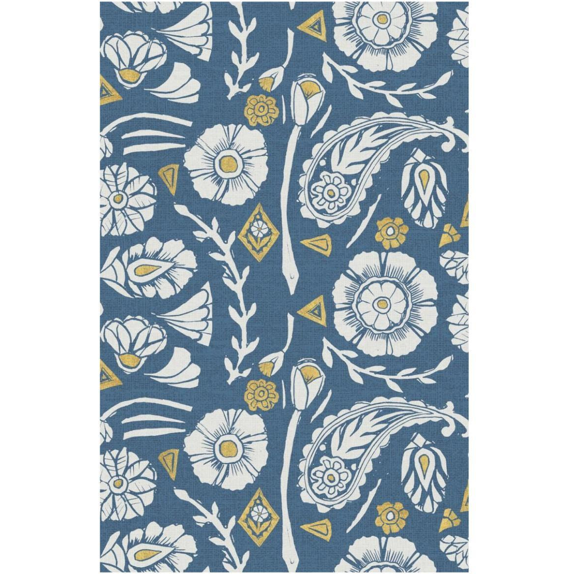 Nordic Woodcut Pattern X -Paper Art-42&quotx62"