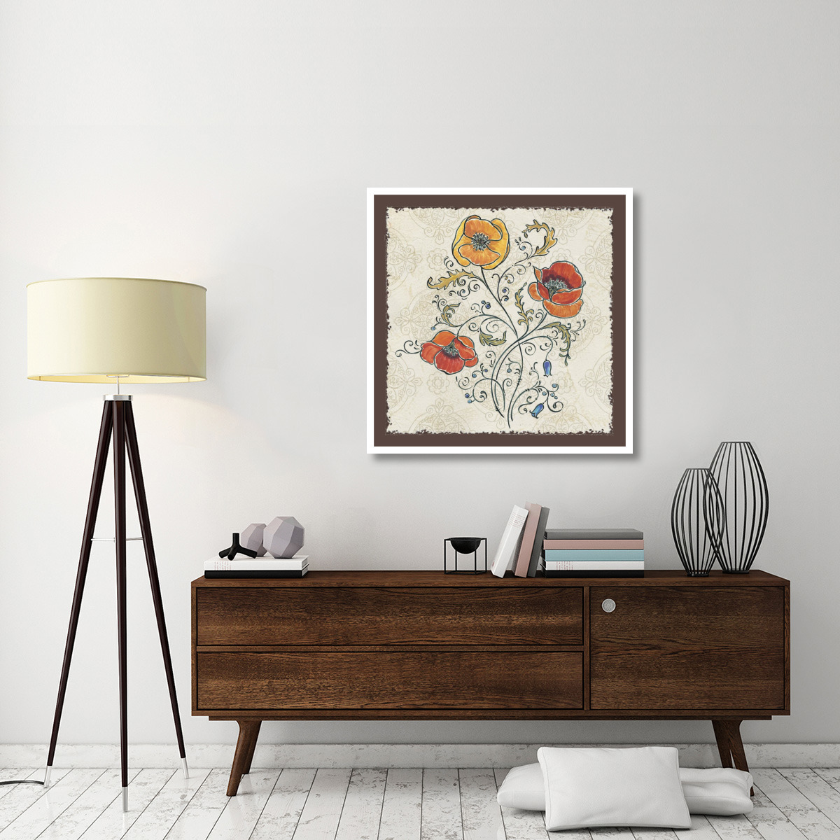 Mediterranean Flair II -Paper Art-38&quotx38"
