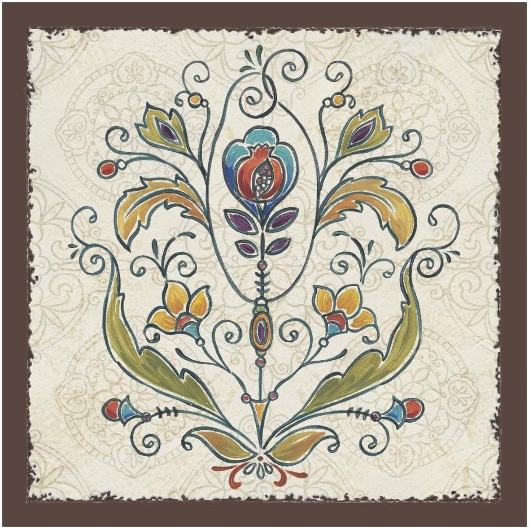 Mediterranean Flair V -Paper Art-20&quotx20"
