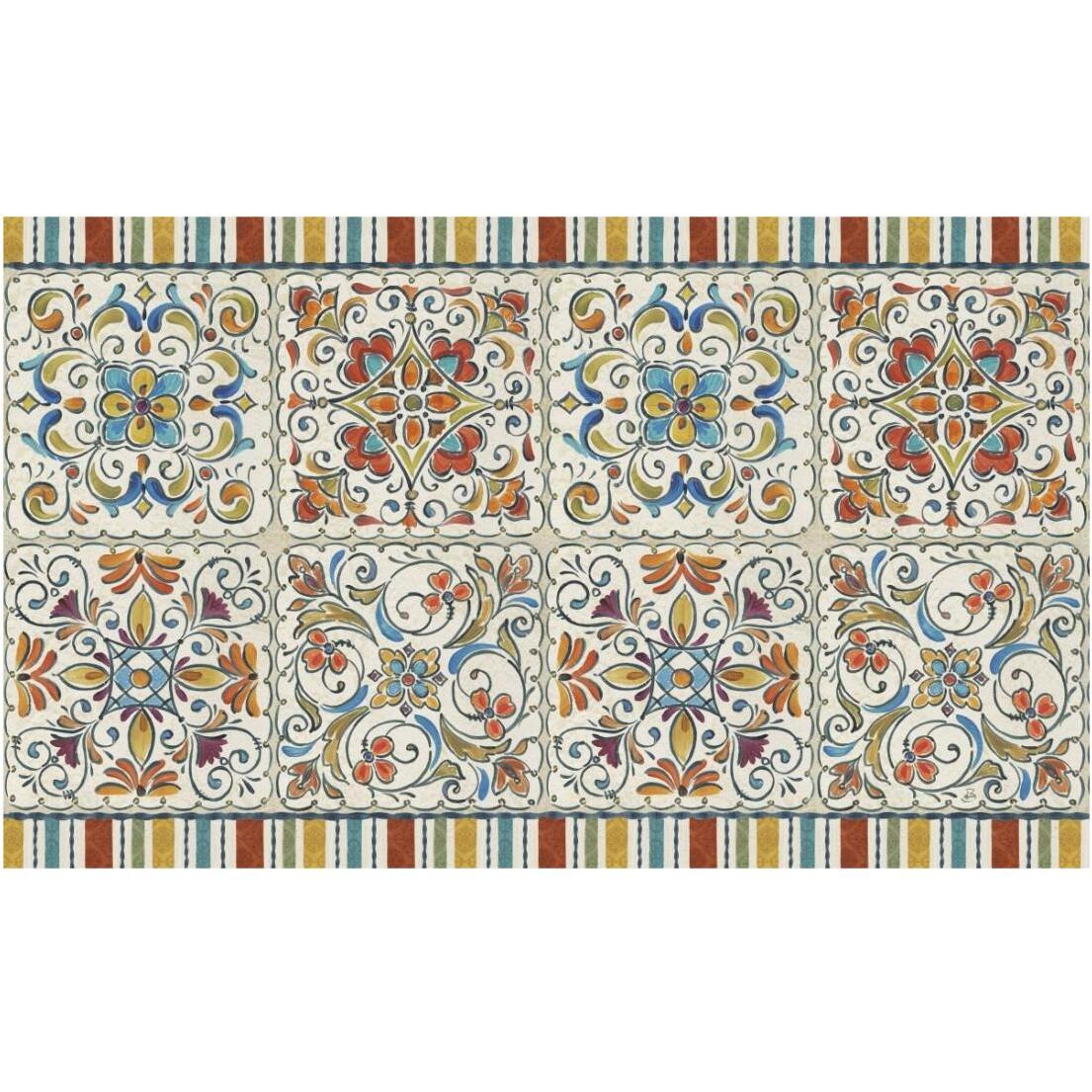 Mediterranean Flair XVIII -Paper Art-24&quotx15.2"