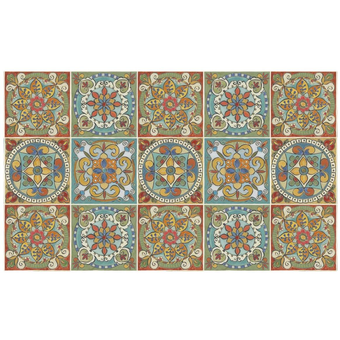 Mediterranean Flair XX -Paper Art-42&quotx26"
