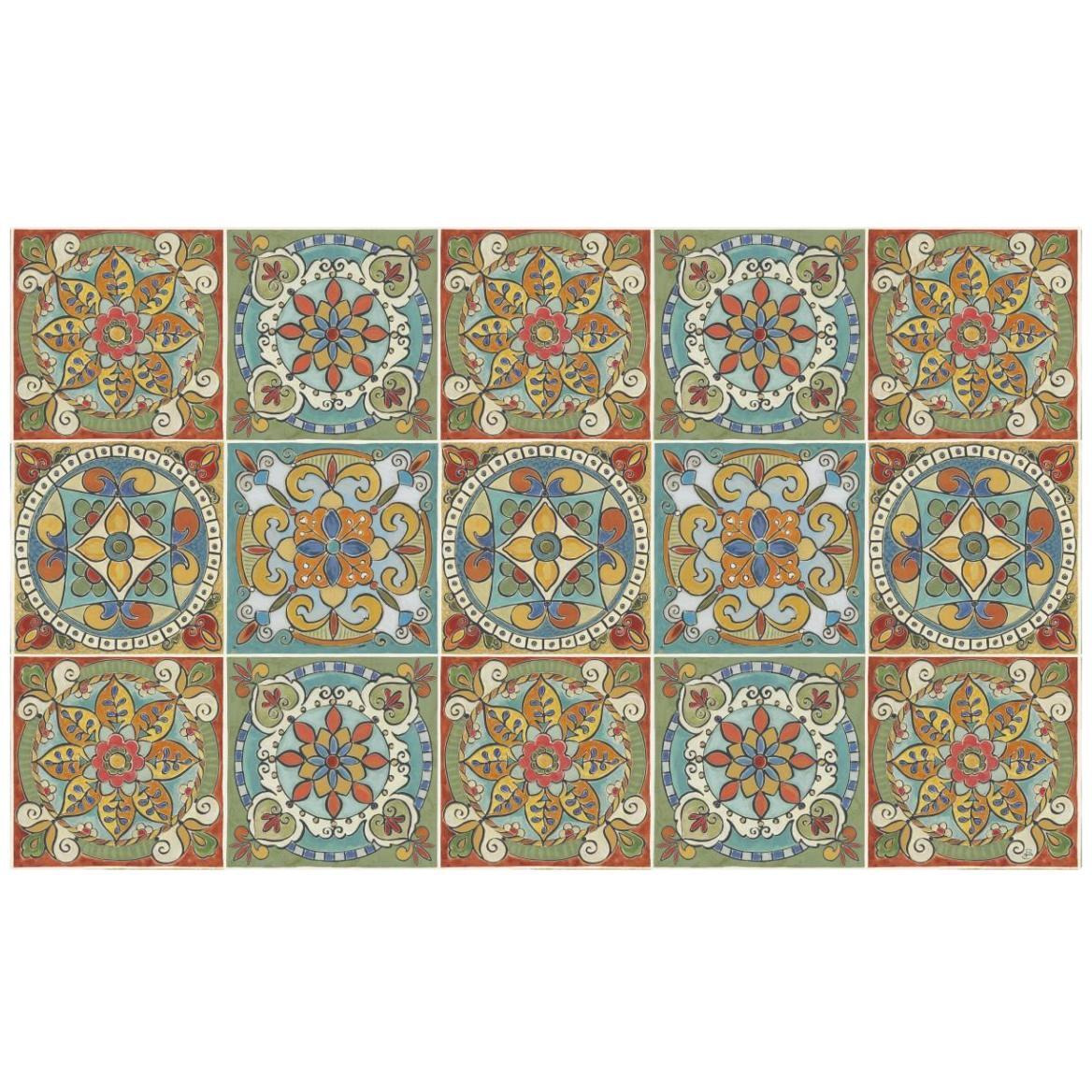 Mediterranean Flair XX -Paper Art-46&quotx28.4"
