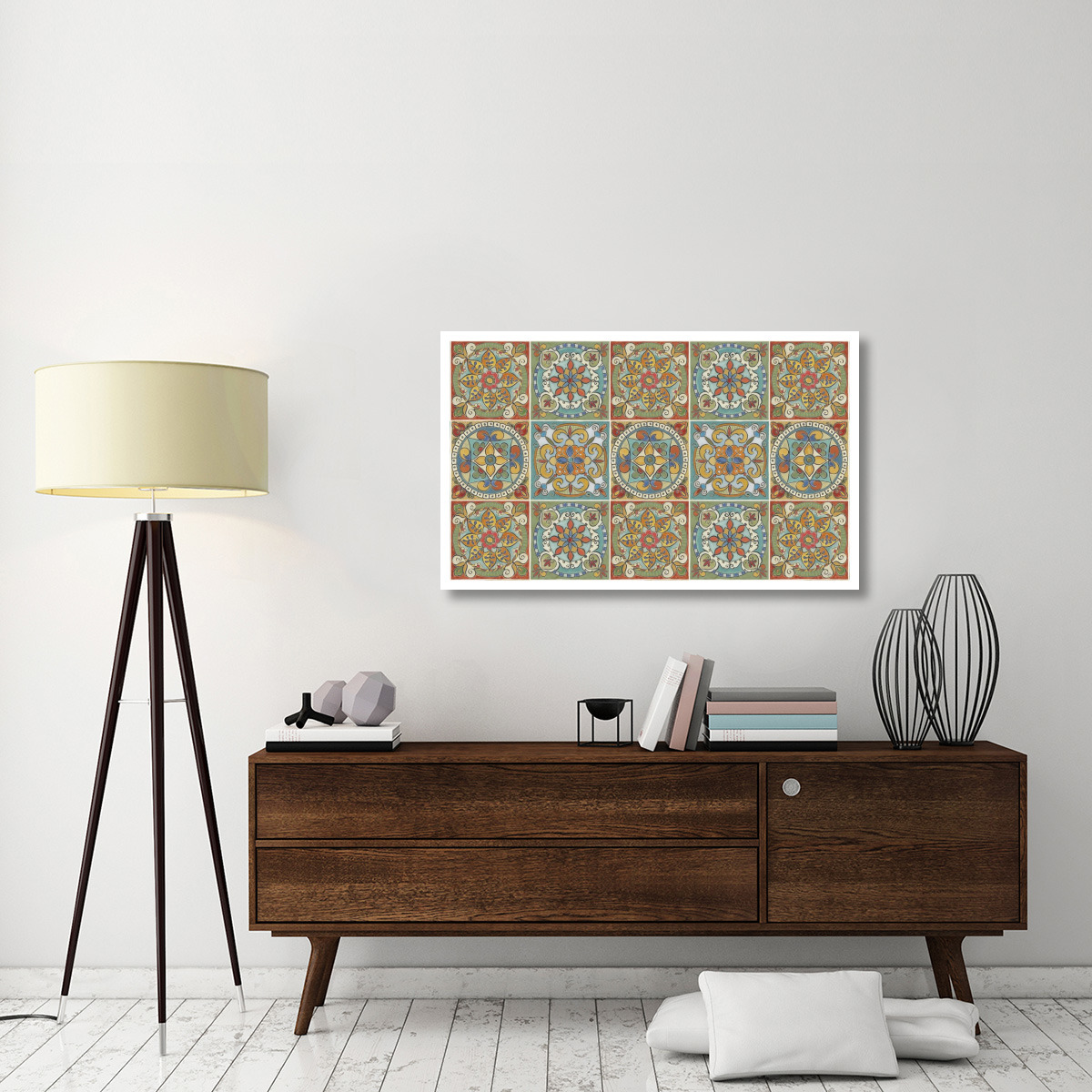 Mediterranean Flair XX -Paper Art-46&quotx28.4"