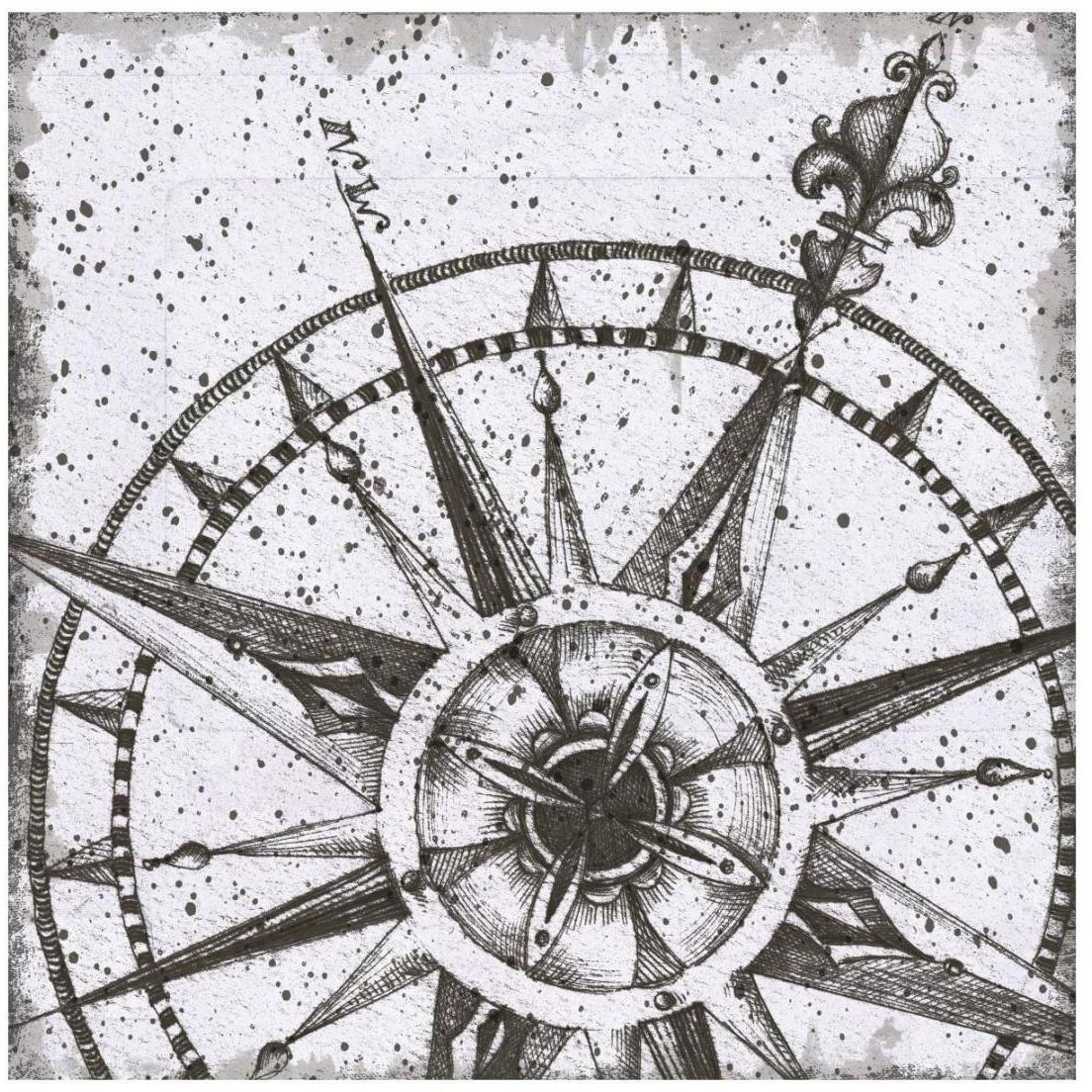 Coast to Coast I BW No Words -Paper Art-20&quotx20"