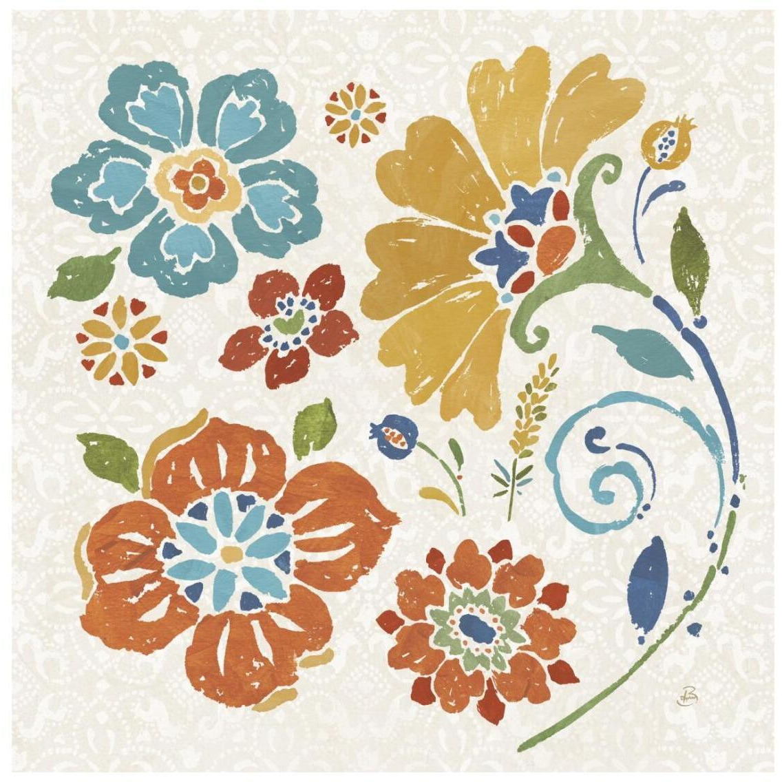 Spanish Impressions IV -Paper Art-26&quotx26"