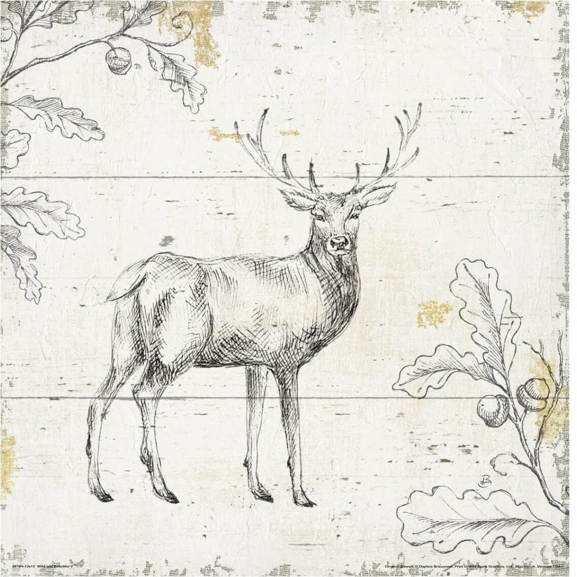 Wild and Beautiful V -Paper Art-38&quotx38"