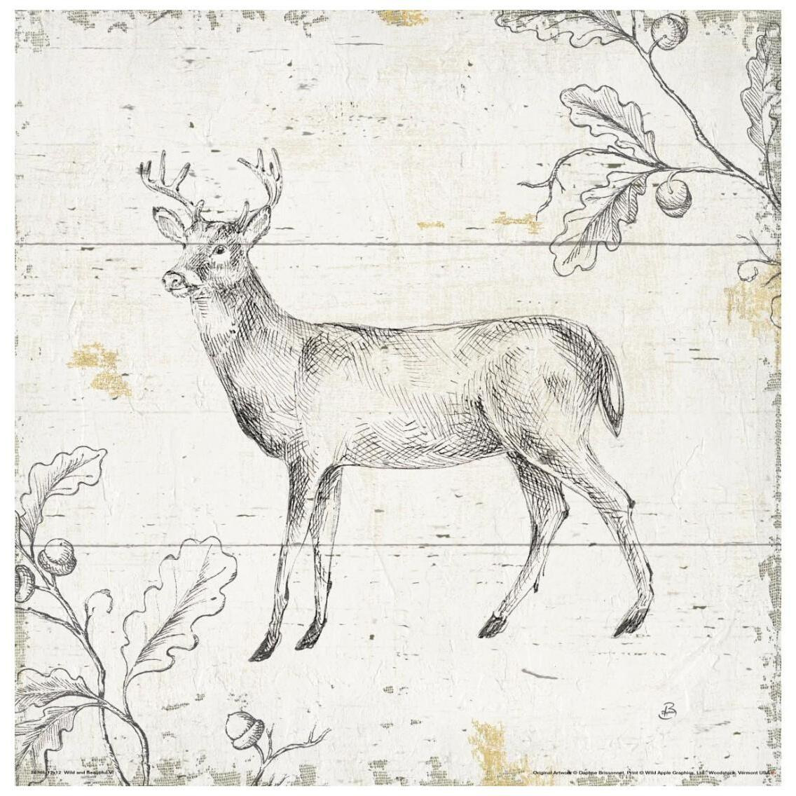 Wild and Beautiful VI -Paper Art-26&quotx26"