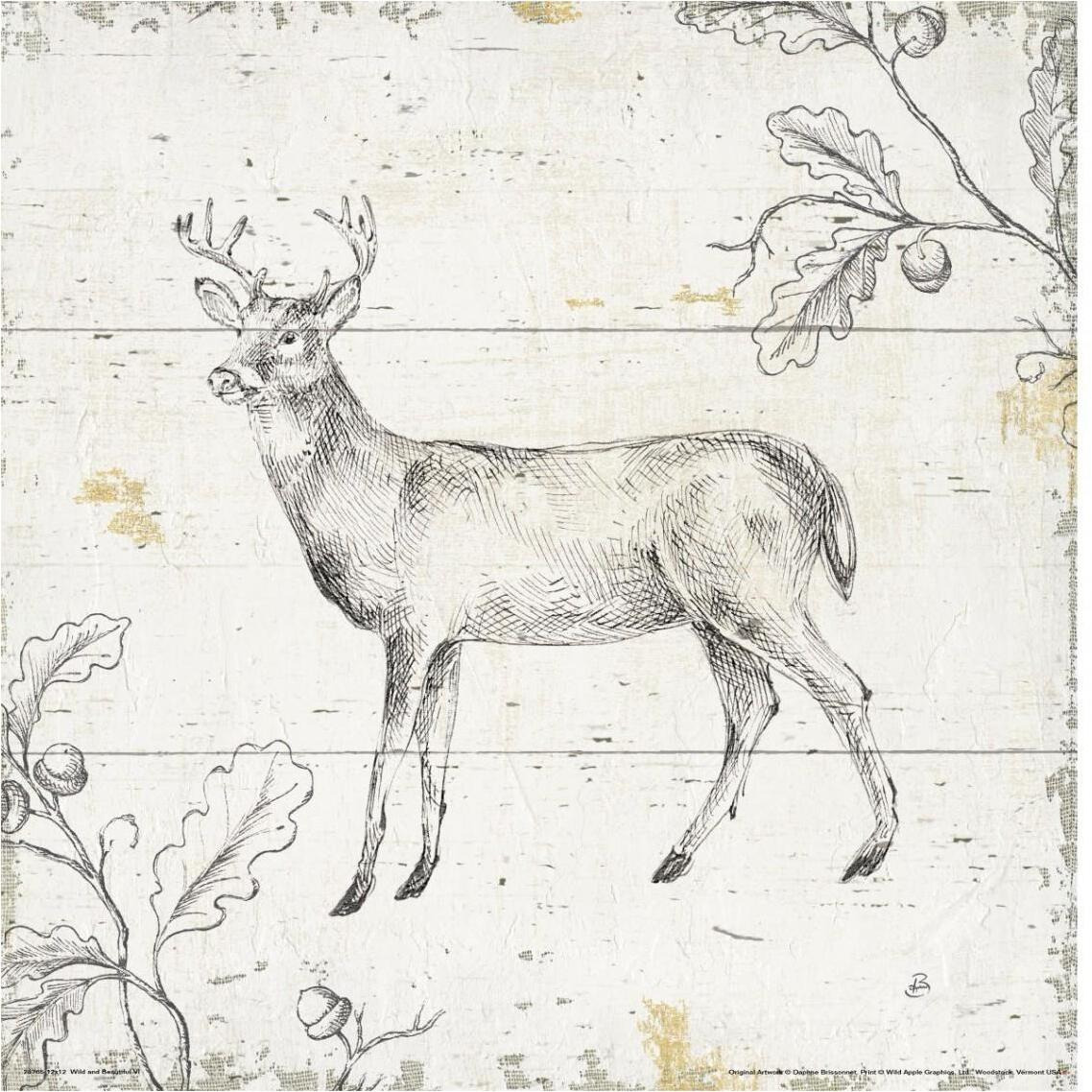 Wild and Beautiful VI -Paper Art-38&quotx38"