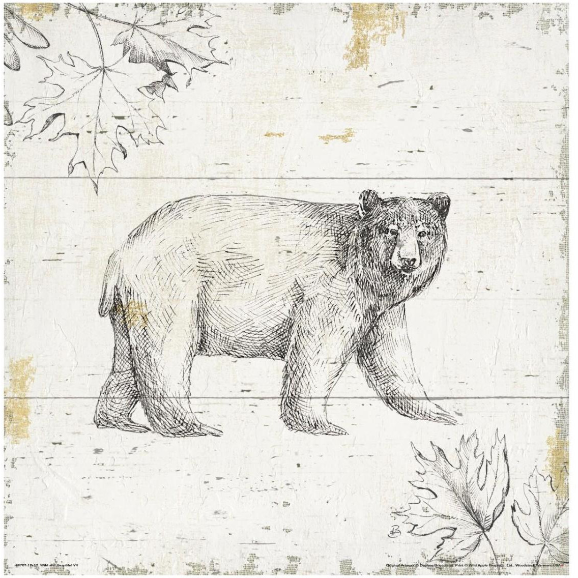 Wild and Beautiful VII -Paper Art-32&quotx32"
