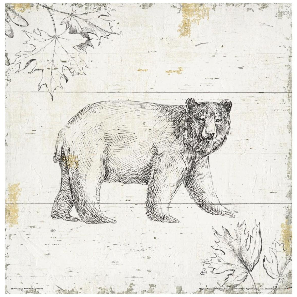 Wild and Beautiful VII -Paper Art-42&quotx42"