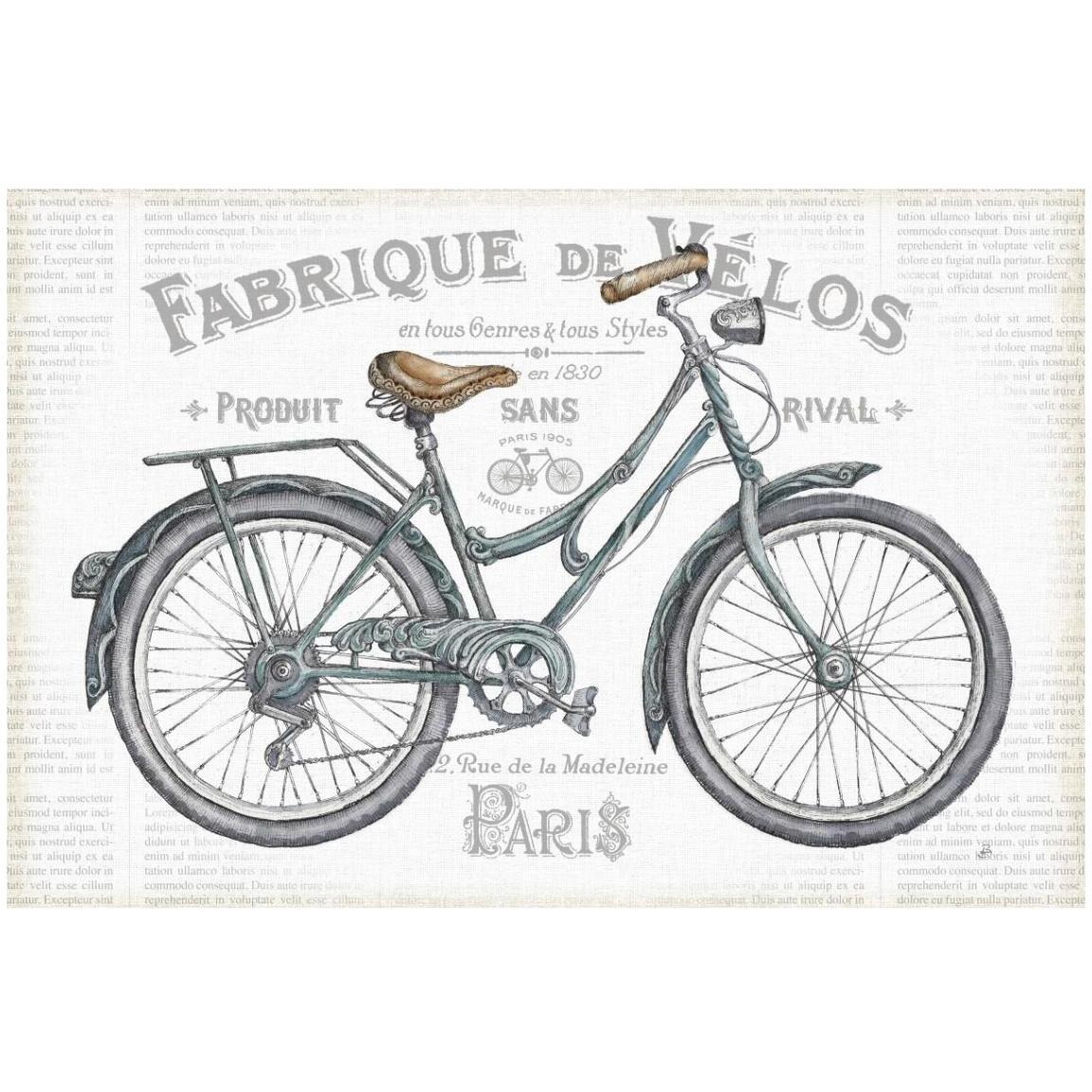 Bicycles I -Paper Art-20&quotx14"