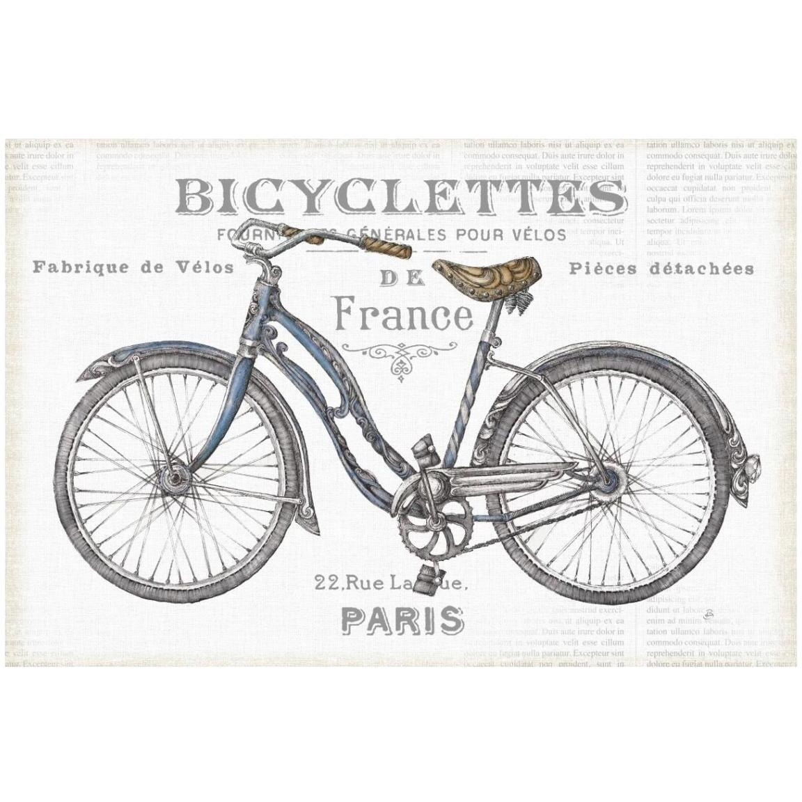 Bicycles II -Paper Art-20&quotx14"