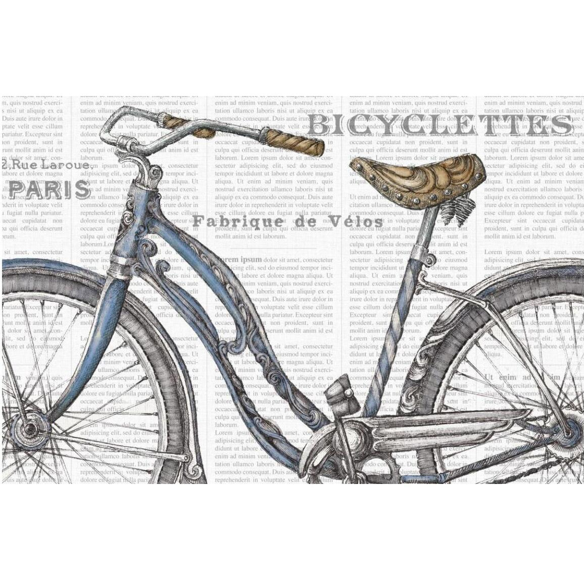 Bicycles IV -Paper Art-50&quotx34"