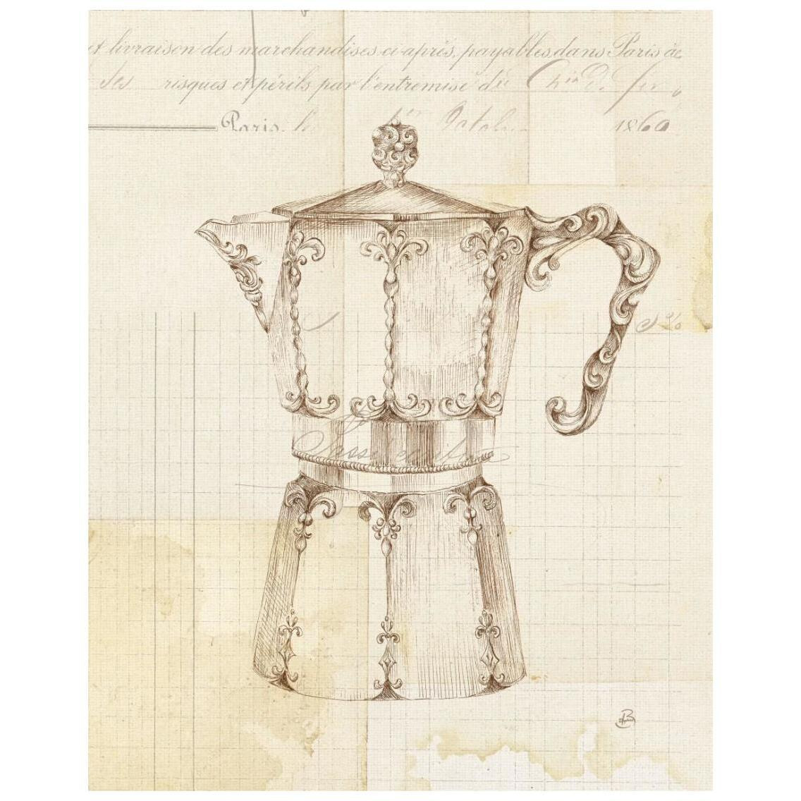 Authentic Coffee III -Paper Art-22&quotx26"