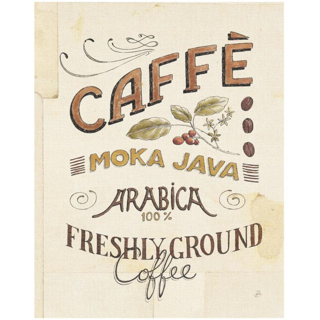 Authentic Coffee VII -Paper Art-18&quotx22"