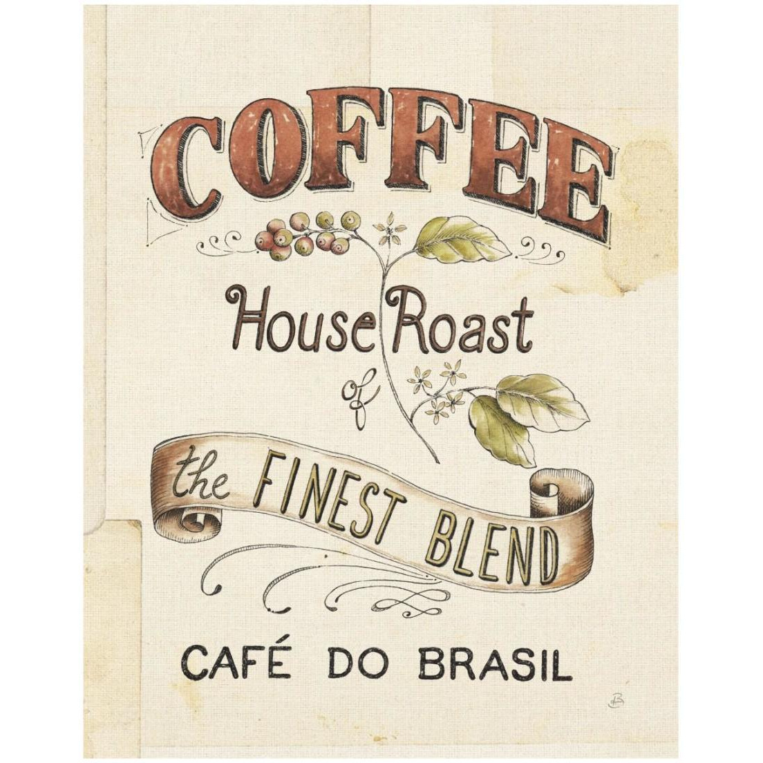 Authentic Coffee IX -Paper Art-18&quotx22"