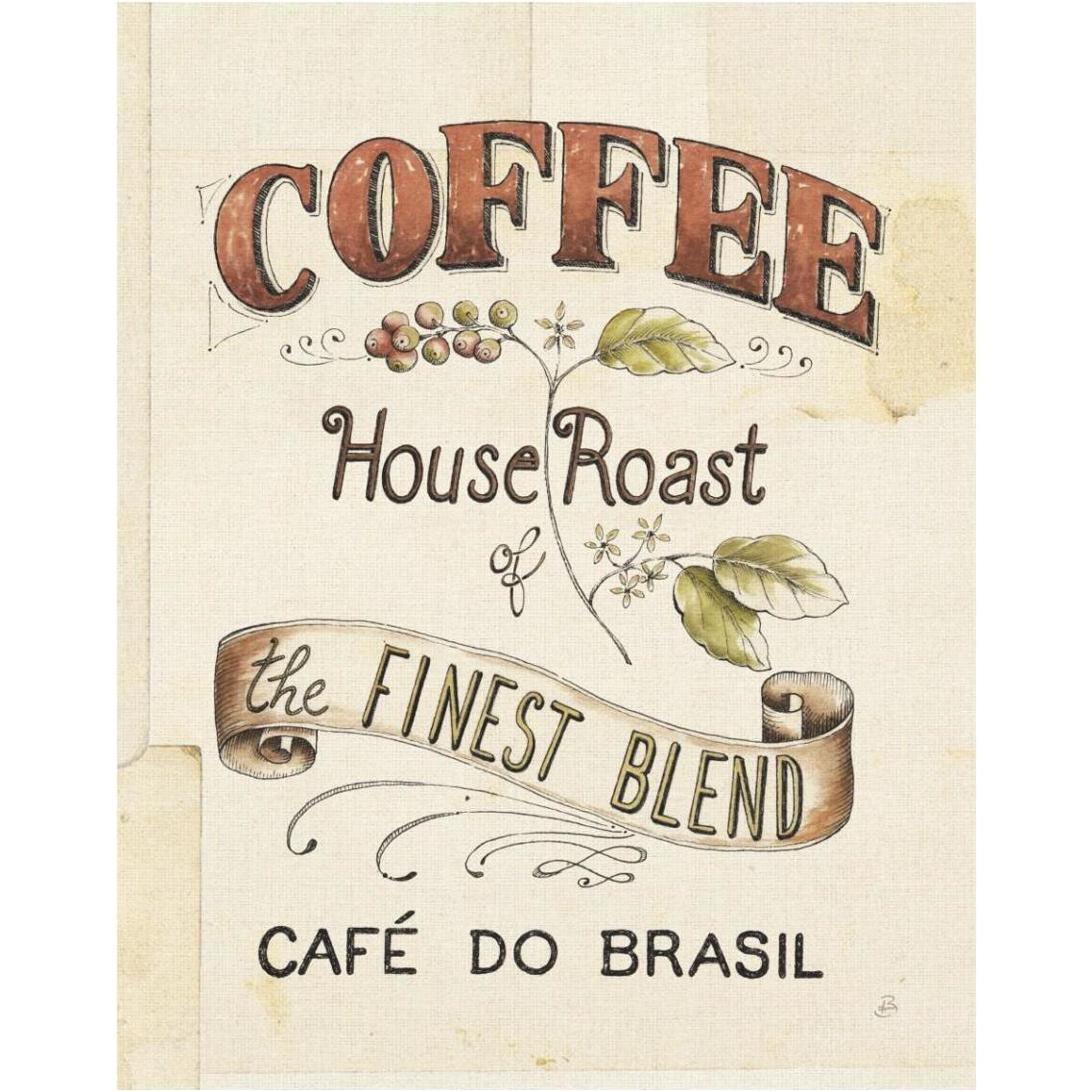Authentic Coffee IX -Paper Art-30&quotx37"