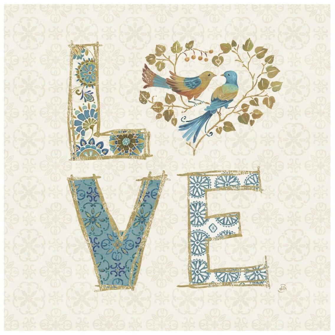 Love Tales IV -Paper Art-26&quotx26"