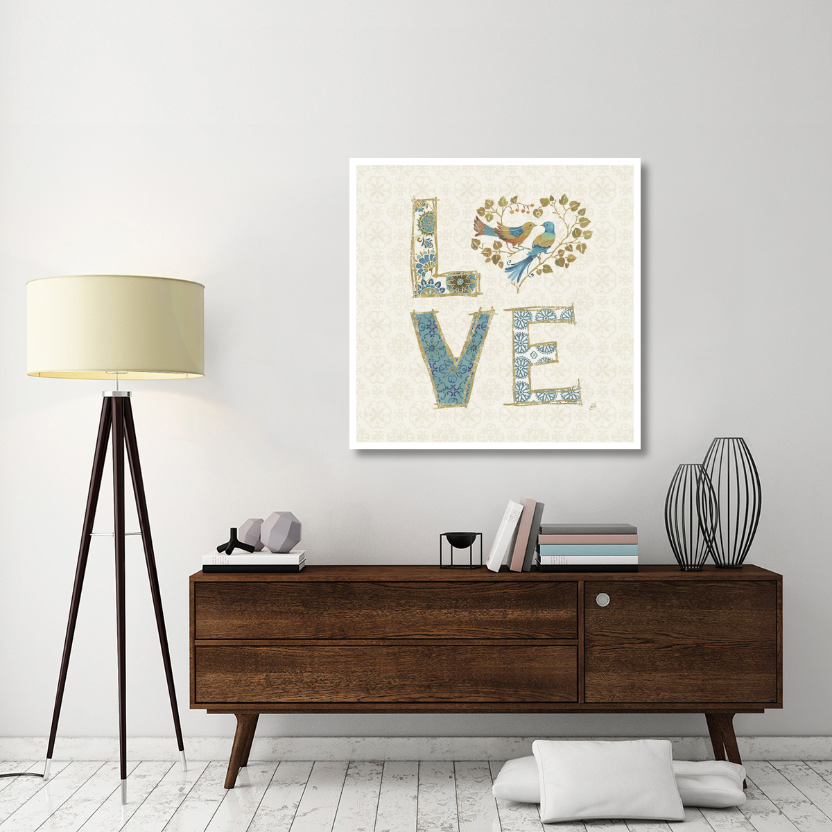 Love Tales IV -Paper Art-42&quotx42"