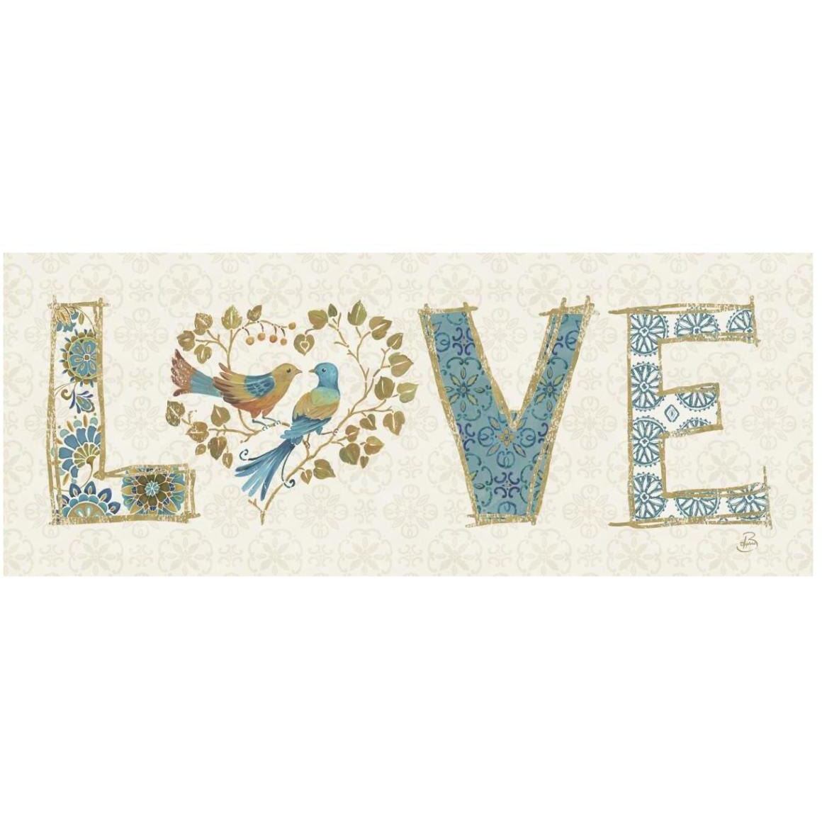 Love Tales VI -Paper Art-42&quotx18"