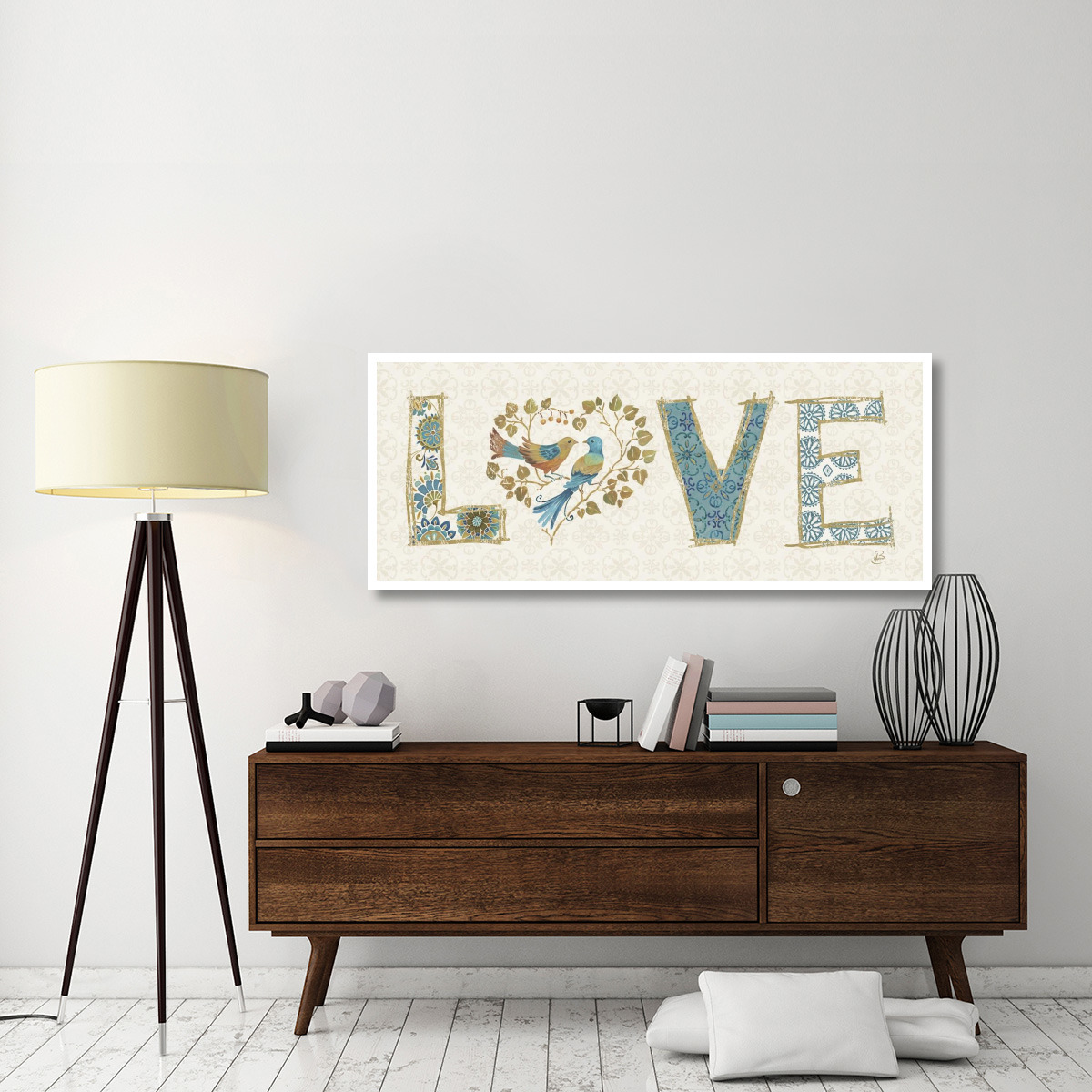 Love Tales VI -Paper Art-62&quotx26"