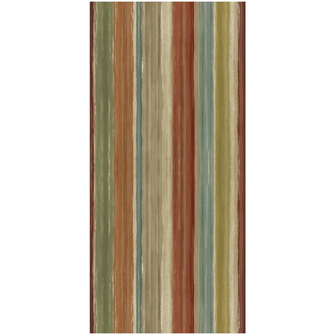 Mumbai Rainbow Stripes -Paper Art-16.1&quotx32"