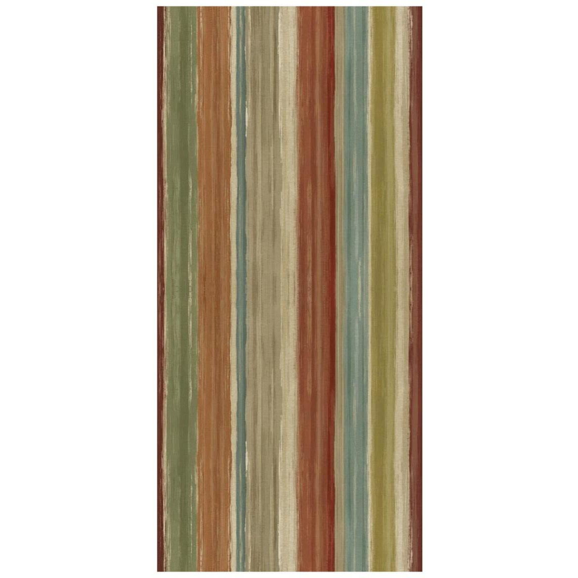 Mumbai Rainbow Stripes -Paper Art-20.8&quotx42"