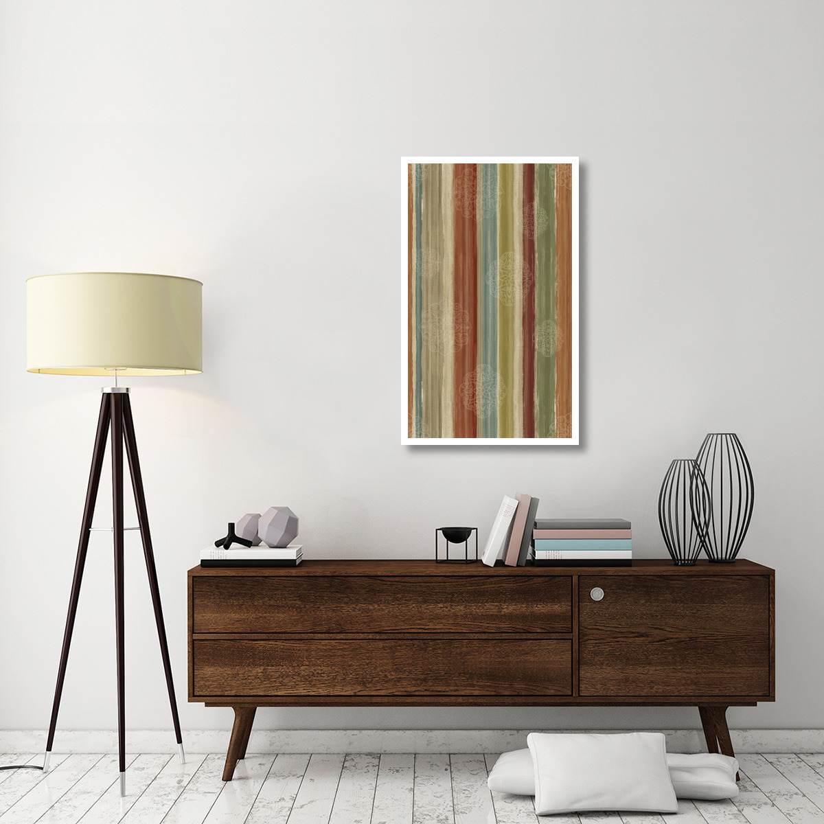 Mumbai Rainbow II Crop -Paper Art-26&quotx42"
