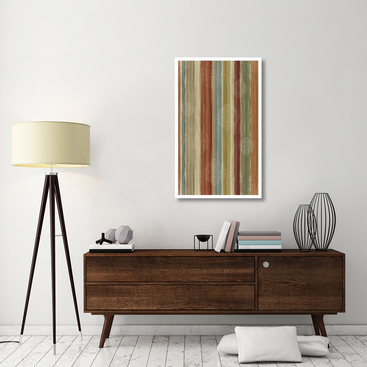 Mumbai Rainbow II Crop -Paper Art-28.4&quotx46"