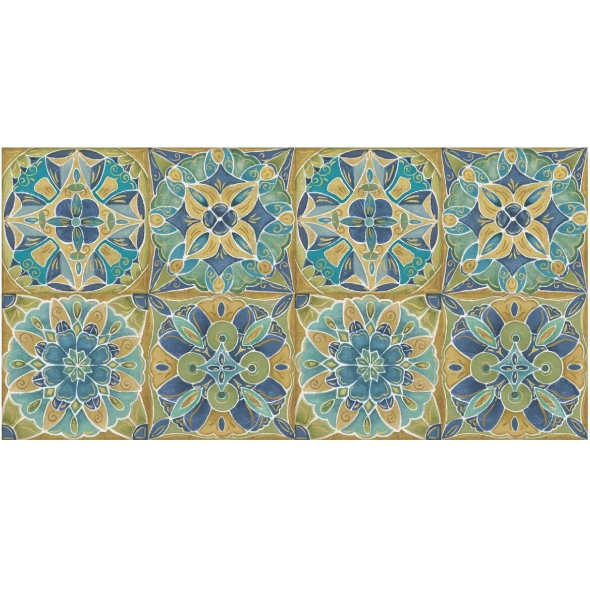 Mexican Tiles Pattern -Paper Art-62&quotx32"